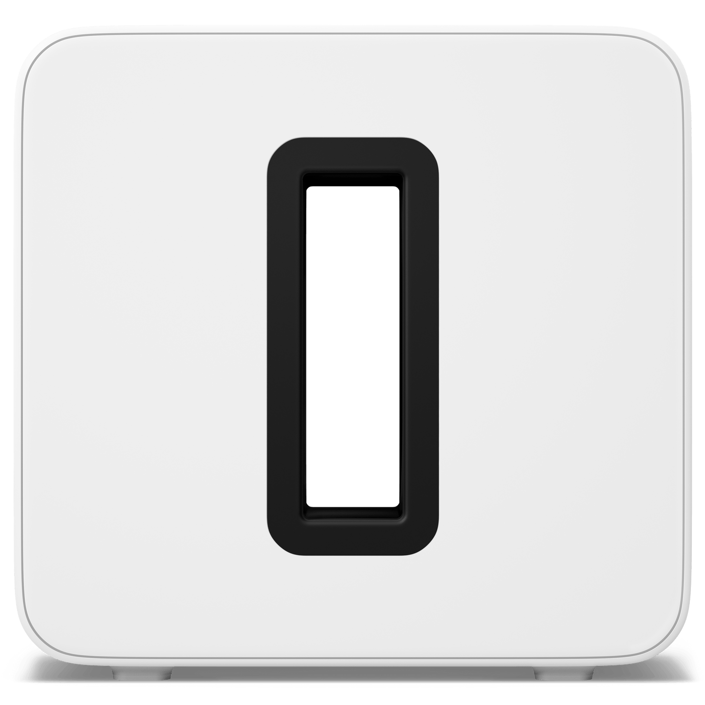 Sonos Sub 4 in White, back view