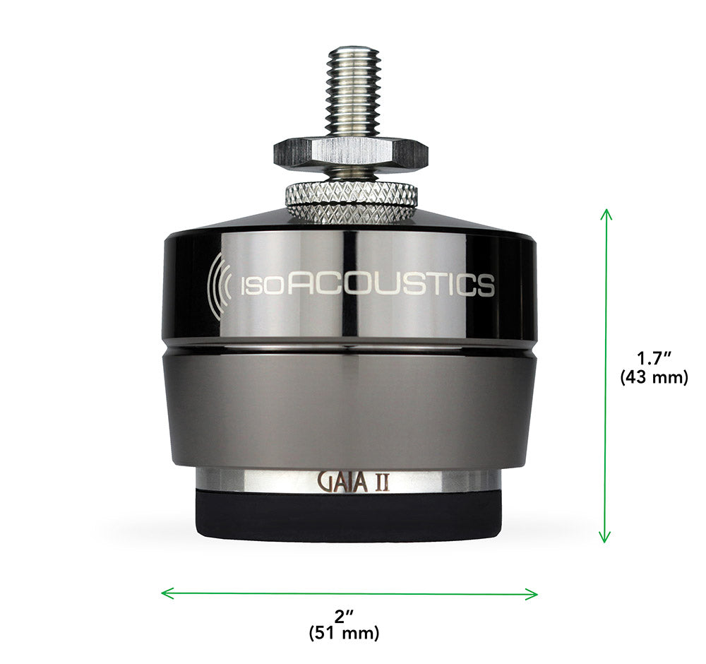IsoAcoustics Gaia II Isolation Feet (Set of 4)
