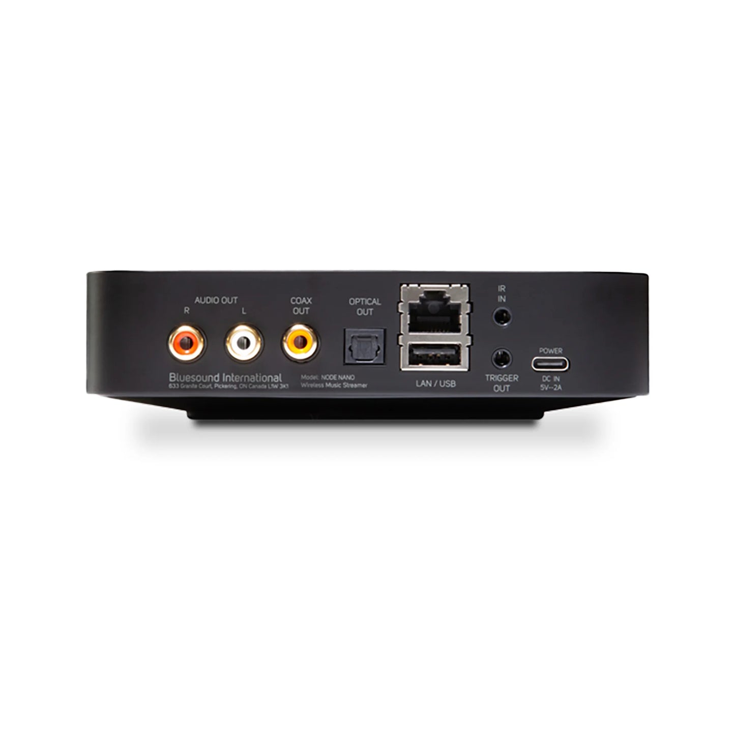 Bluesound Node Nano rear