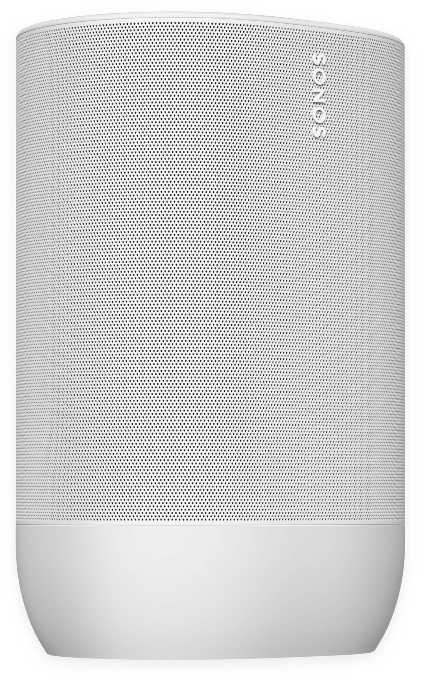 Sonos Move 2 in Lunar White, side angle