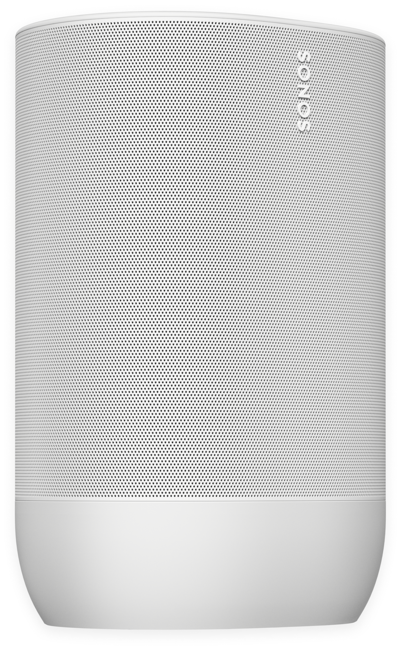 Sonos Move 2 in Lunar White, side angle
