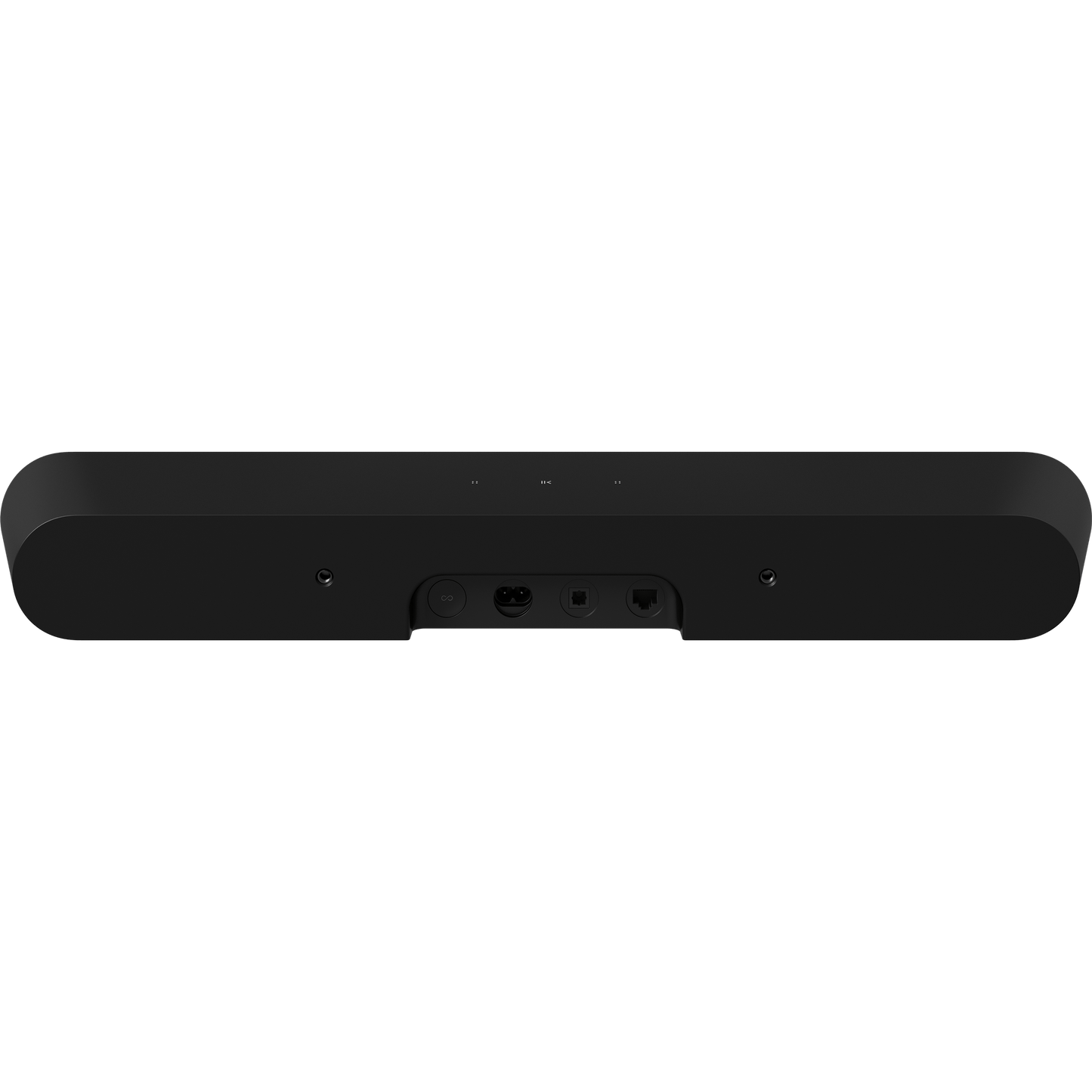Sonos Ray in Black, back view