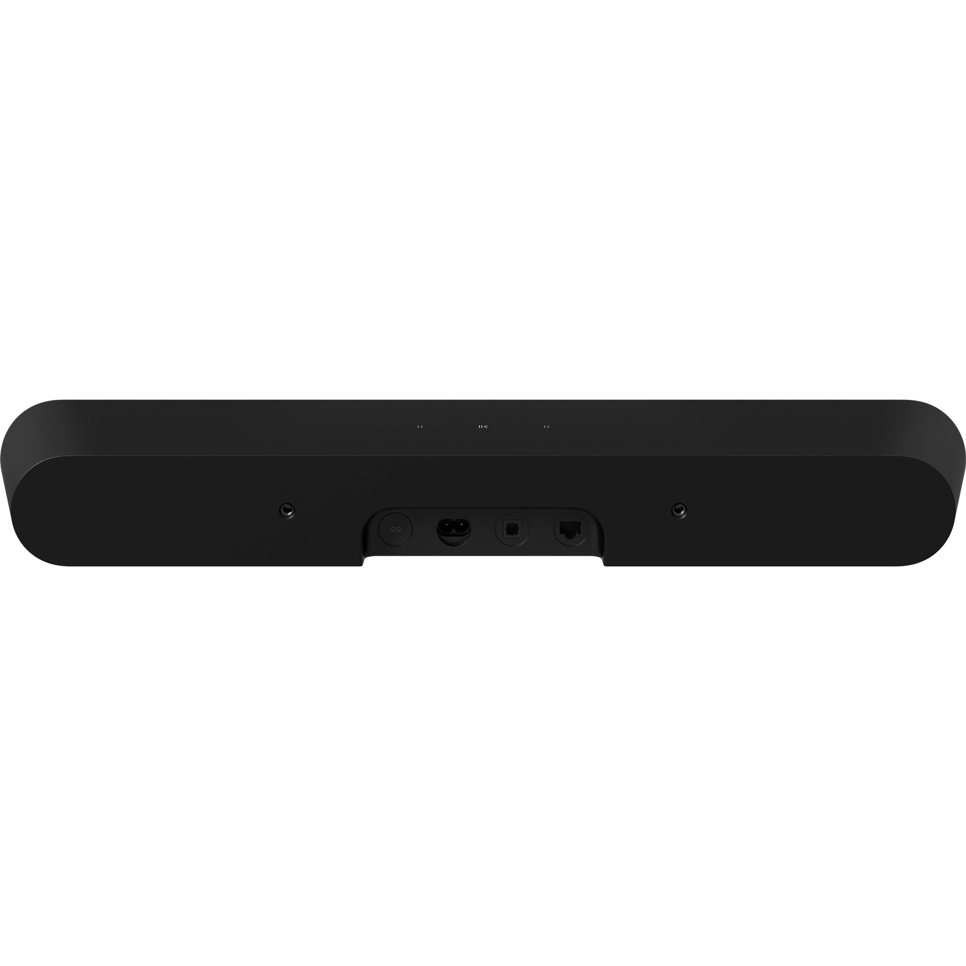 Sonos Ray in Black, back view