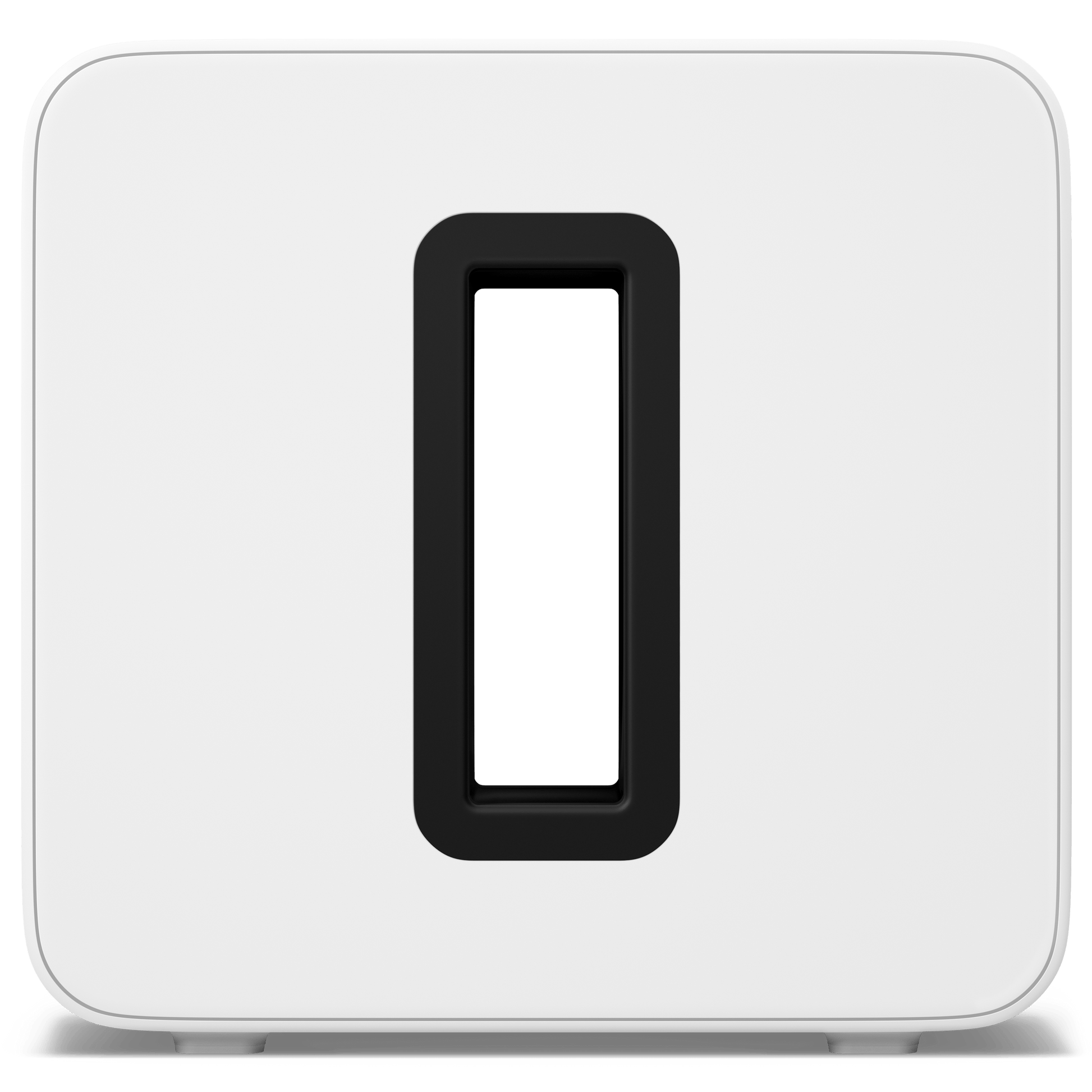 Sonos Sub 4 in White, back view