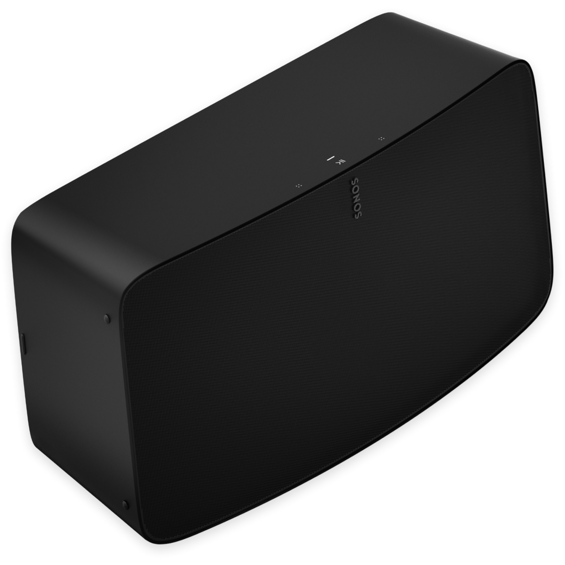 Sonos Five in Black, angled view