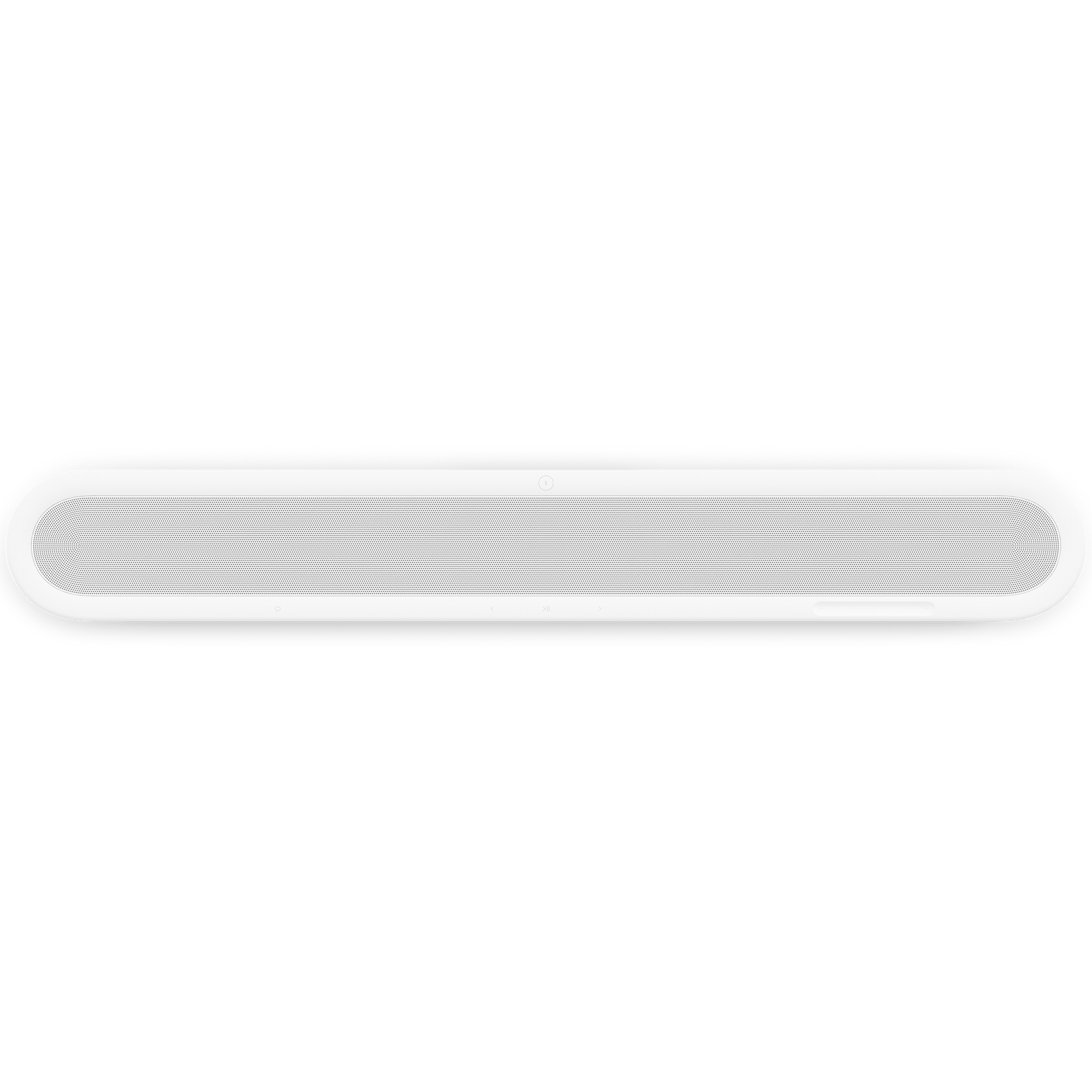 Sonos Beam Ultra in white, top view