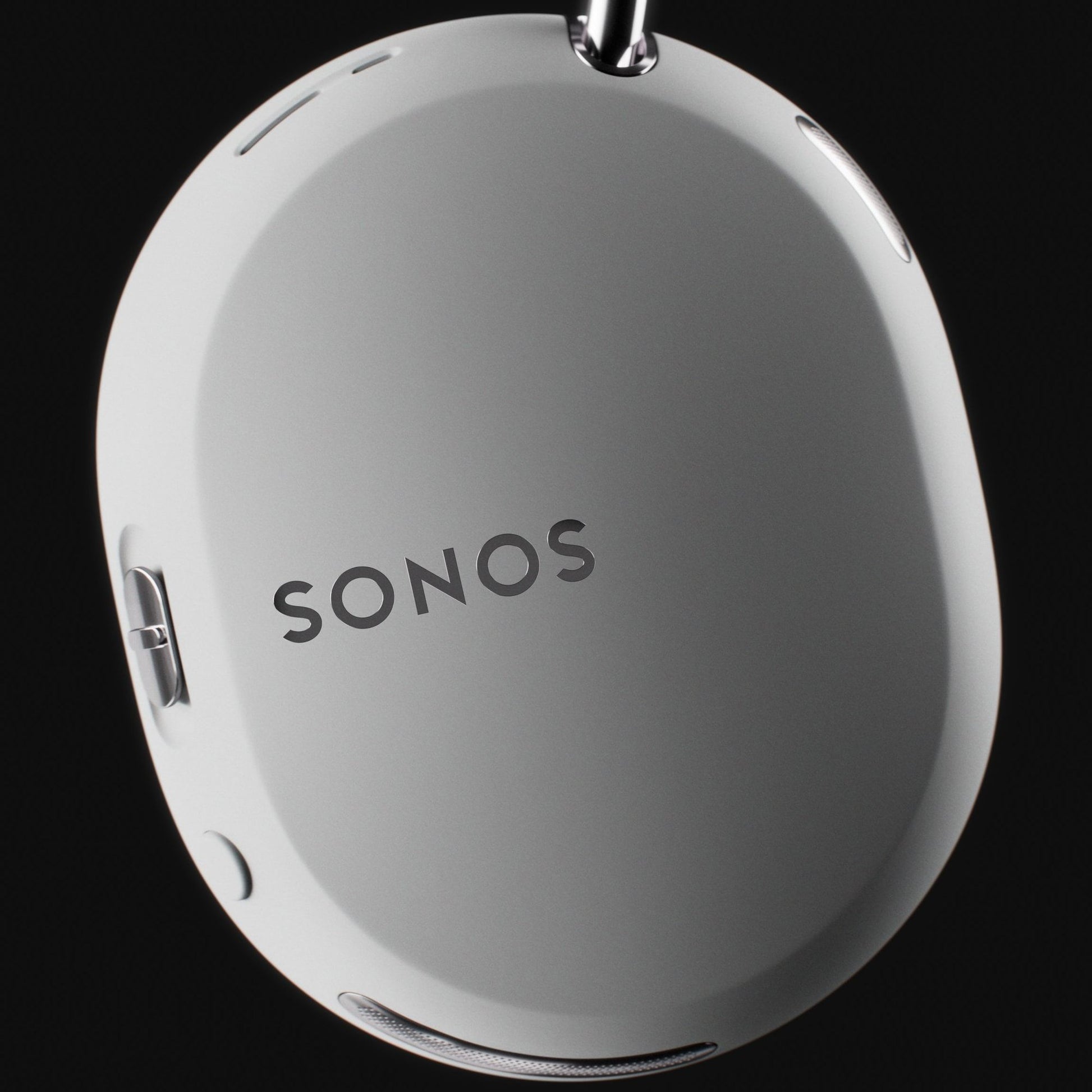 Sonos Ace Ultra in white, side detail view