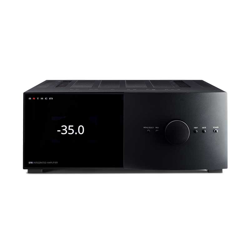 Anthem STR Integrated Amplifier Black - front