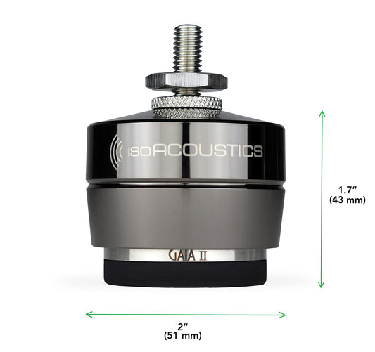 IsoAcoustics Gaia II Isolation Feet (Set of 4)