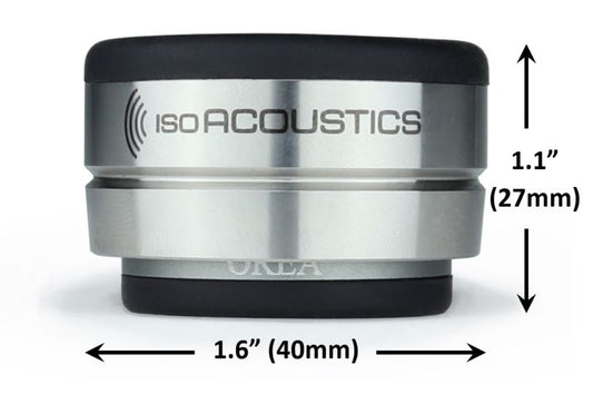 IsoAcoustics Orea Graphite Component Isolator