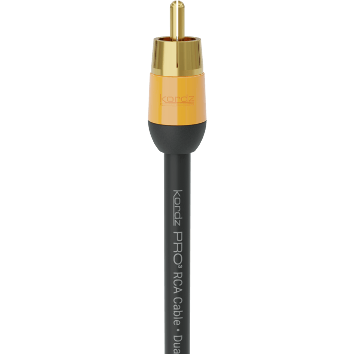 Kordz PRO³ Series Single RCA Cable