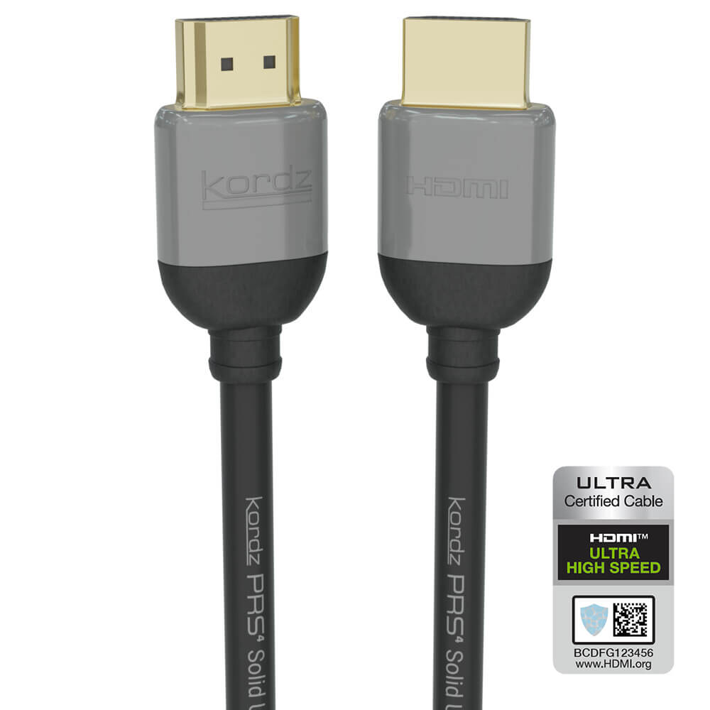 Kordz PRS⁴ Series 48Gbps Passive HDMI Cable