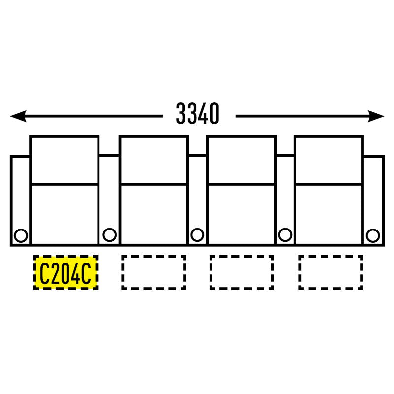 RowOne - Carmel - 4 Seater