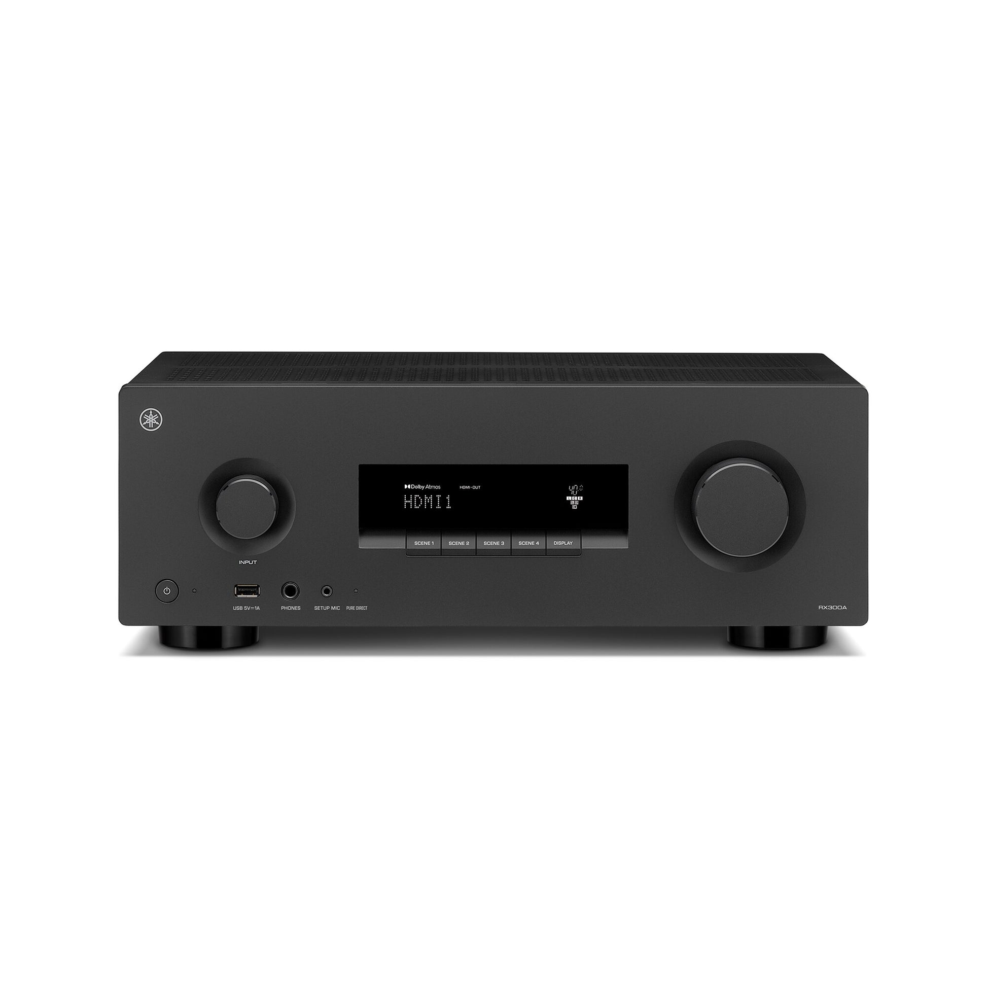 Yamaha RX300A AV receiver, front panel