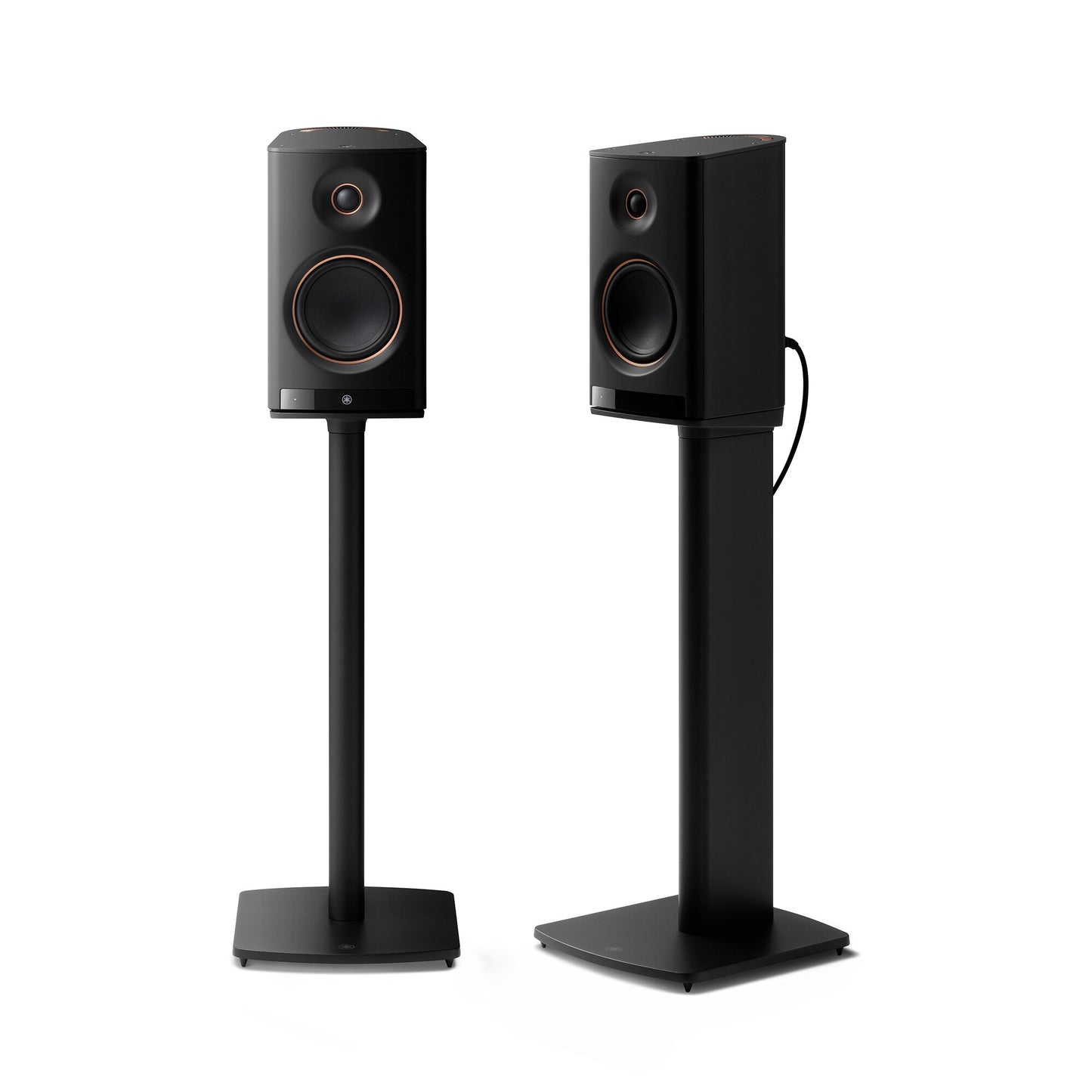 Yamaha NX-70A on SPS-70A stands in black