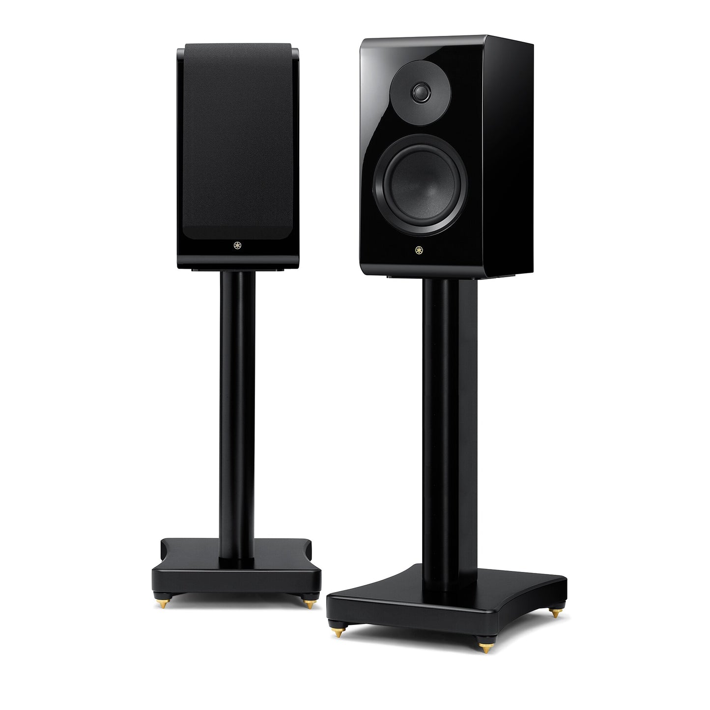 Yamaha NS-800A bookshelf speakers on SPS-800A stands