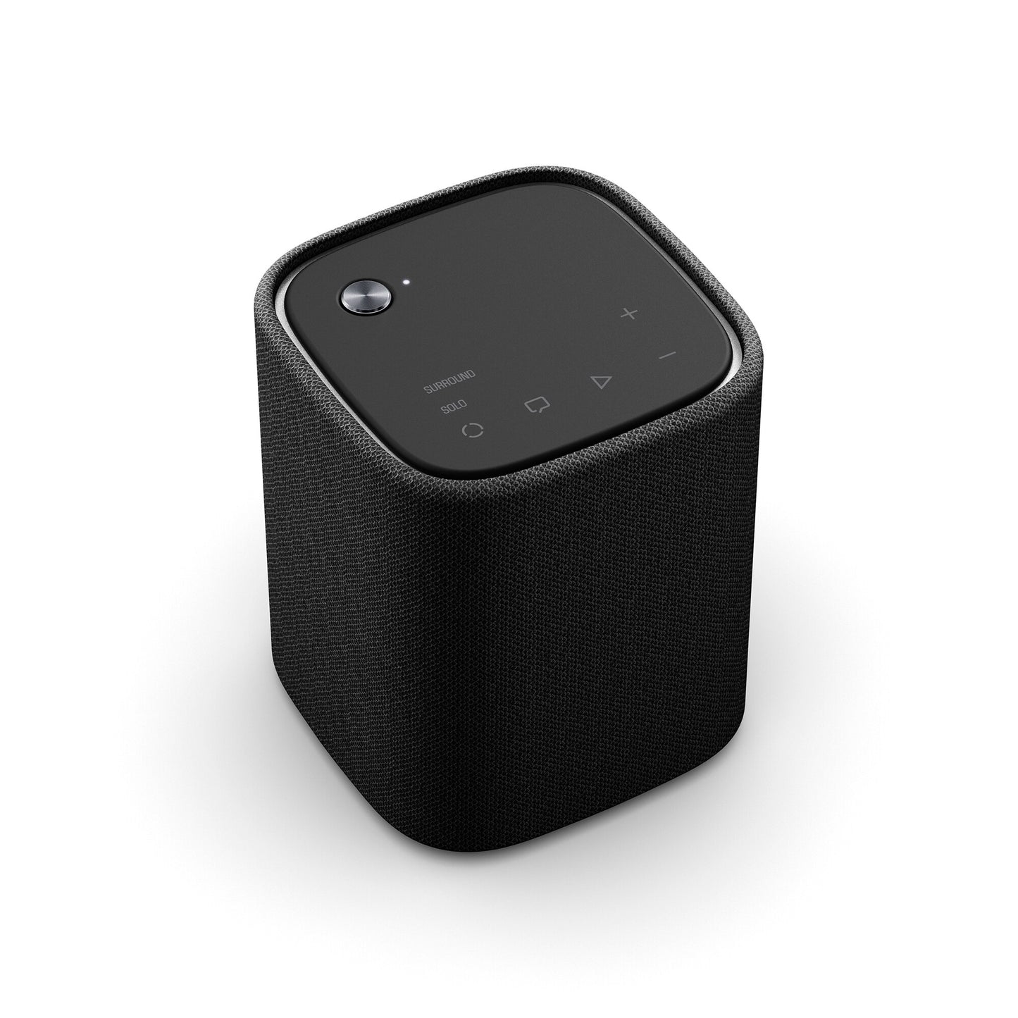 Yamaha WS-X1A True X speaker in black, angled