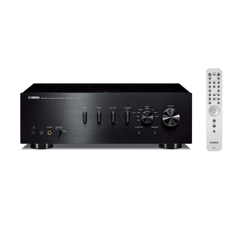 Yamaha A-S501 integrated amplifier, front
