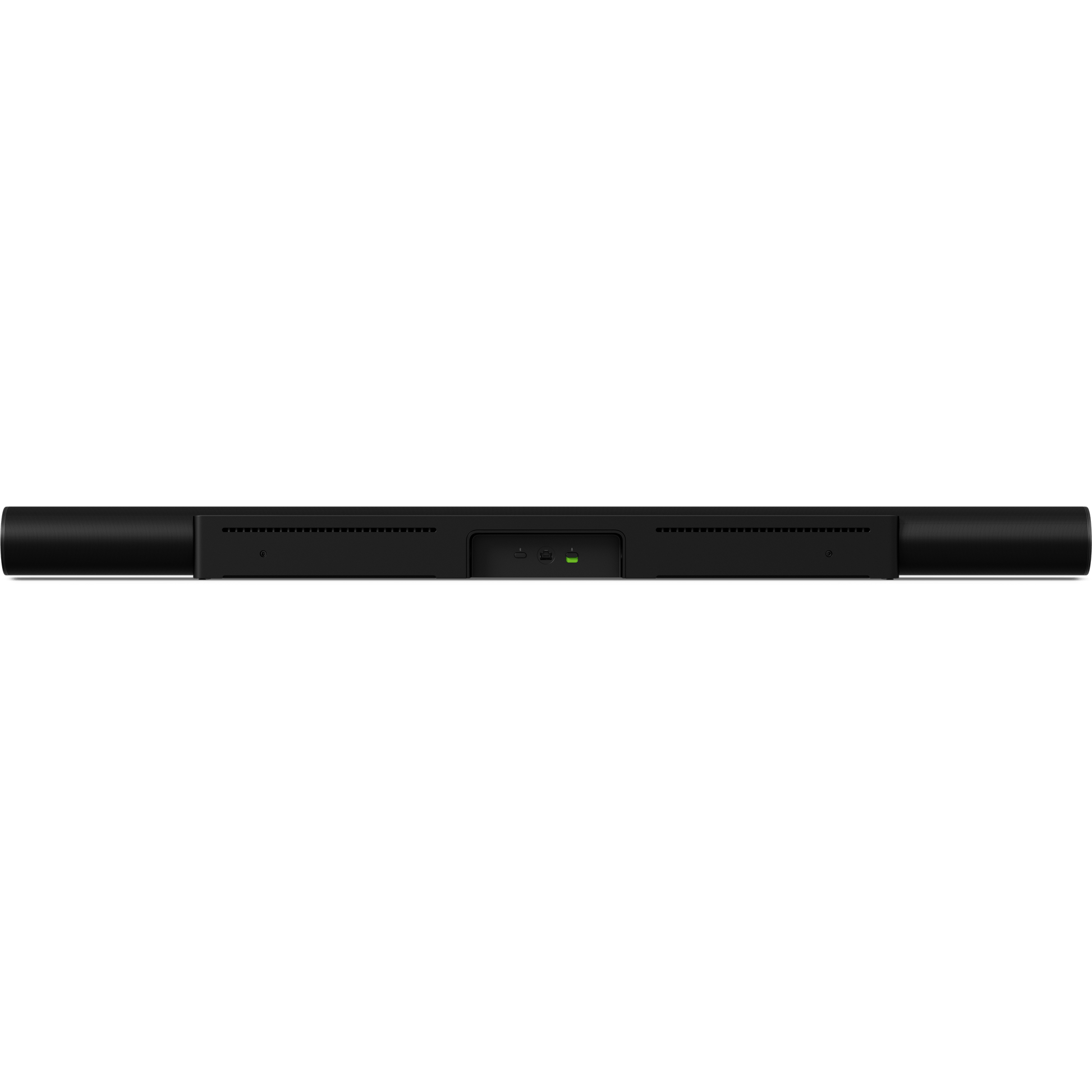 Sonos Arc Ultra in Black, back view with cable cove