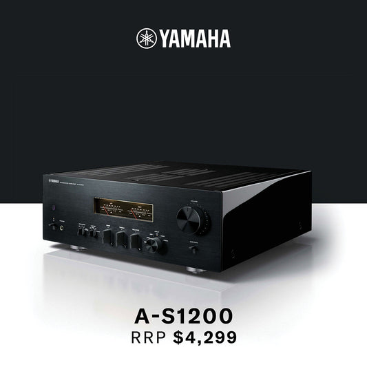 Yamaha A-S1200 Integrated Amplifier Black - RRP $4,299
