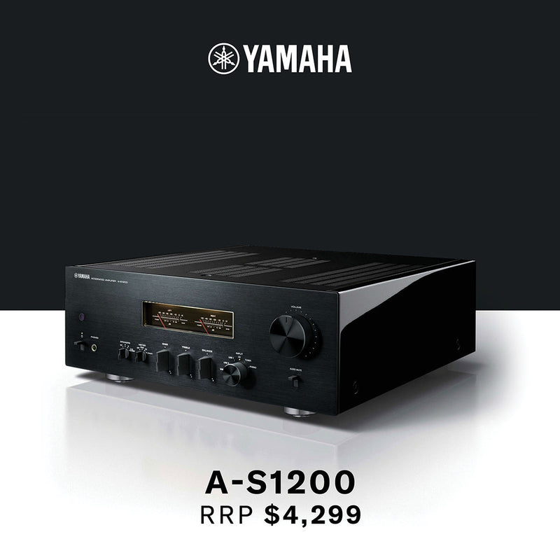 Yamaha A-S1200 Integrated Amplifier Black - RRP $4,299