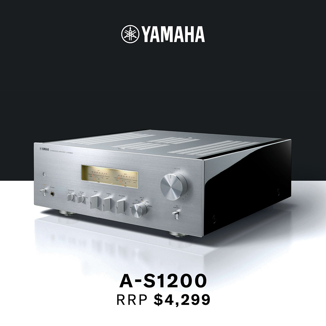 Yamaha A-S1200 Integrated Amplifier Silver - RRP $4,299