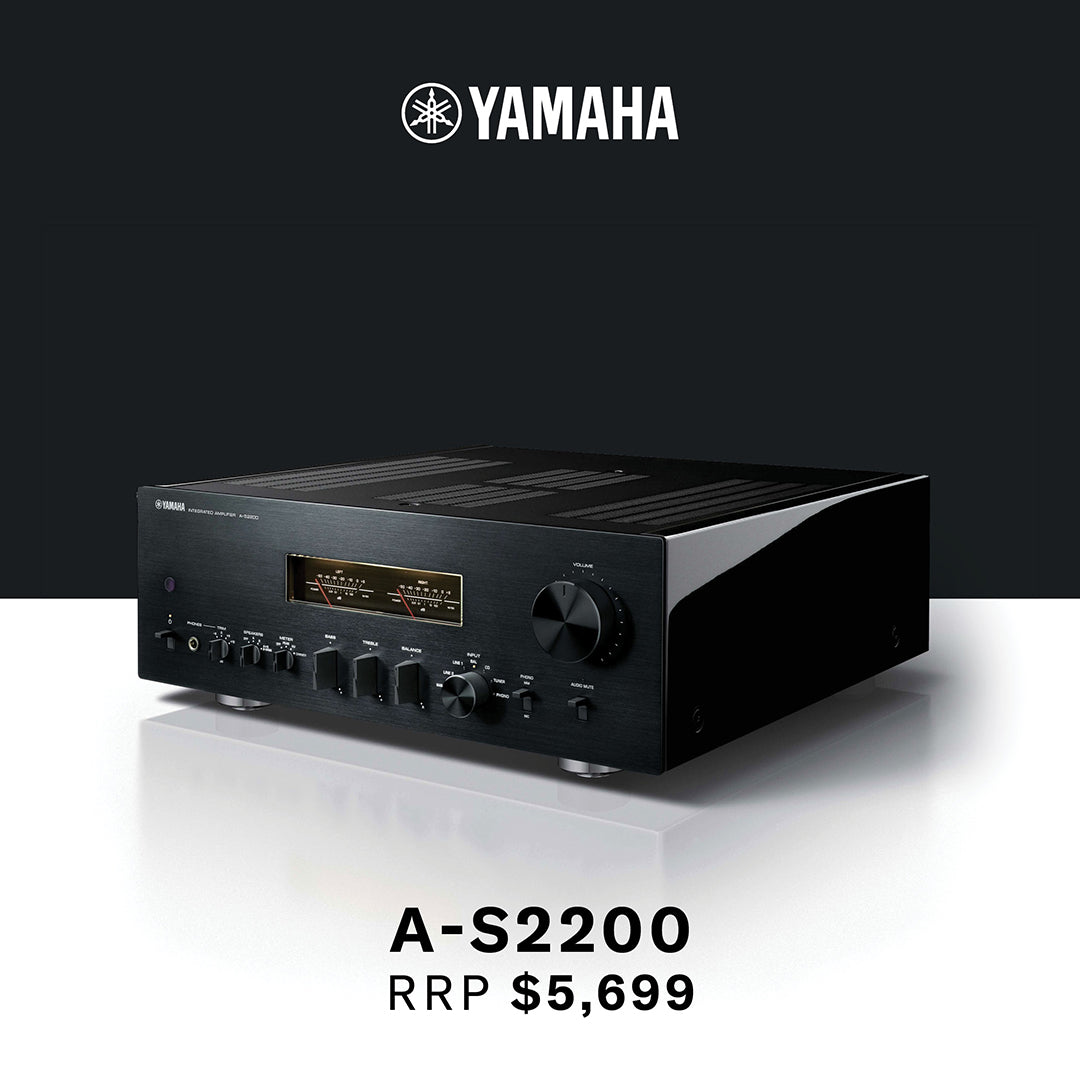 Yamaha A-S2200 Integrated Amplifier Black - RRP $5,699