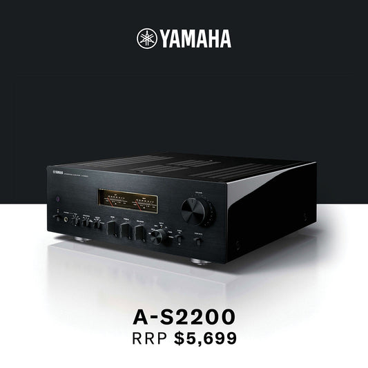 Yamaha A-S2200 Integrated Amplifier Black - RRP $5,699