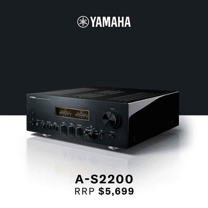 Yamaha A-S2200 Integrated Amplifier Black - RRP $5,699
