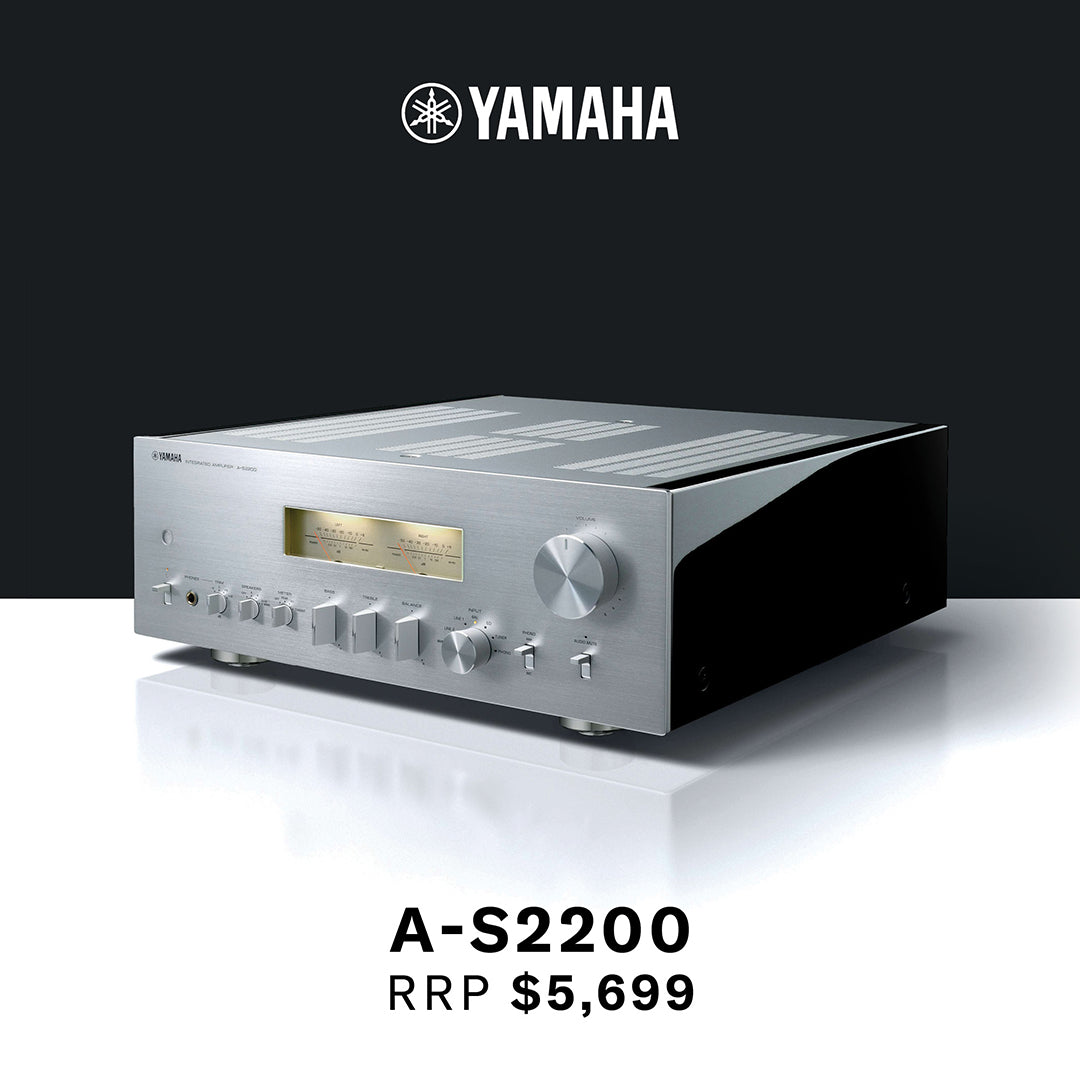 Yamaha A-S2200 Integrated Amplifier Silver - RRP $5,699