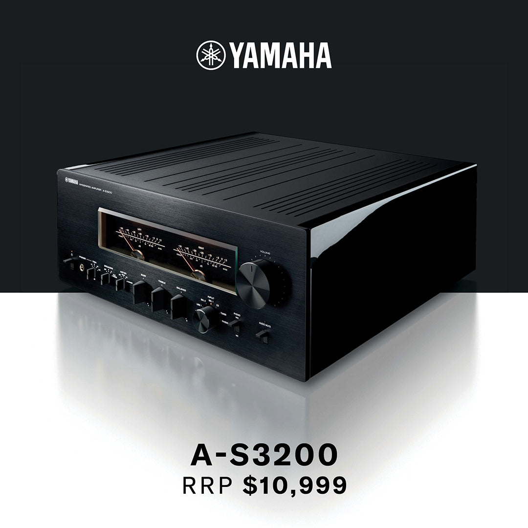 Yamaha A-S3200 Integrated Amplifier Black - RRP $10,999