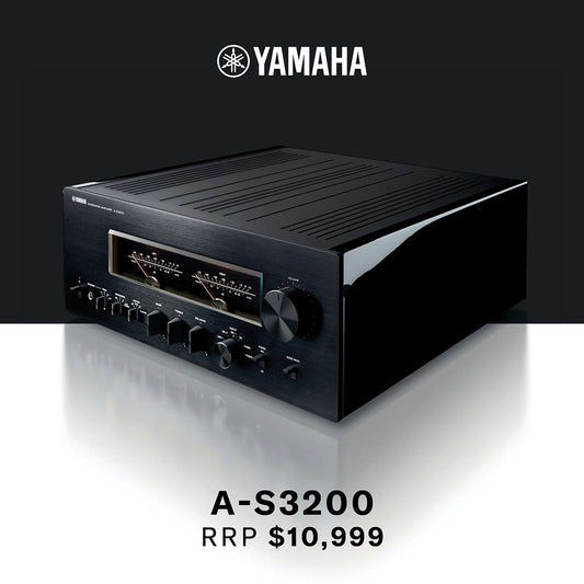 Yamaha A-S3200 Integrated Amplifier Black - RRP $10,999