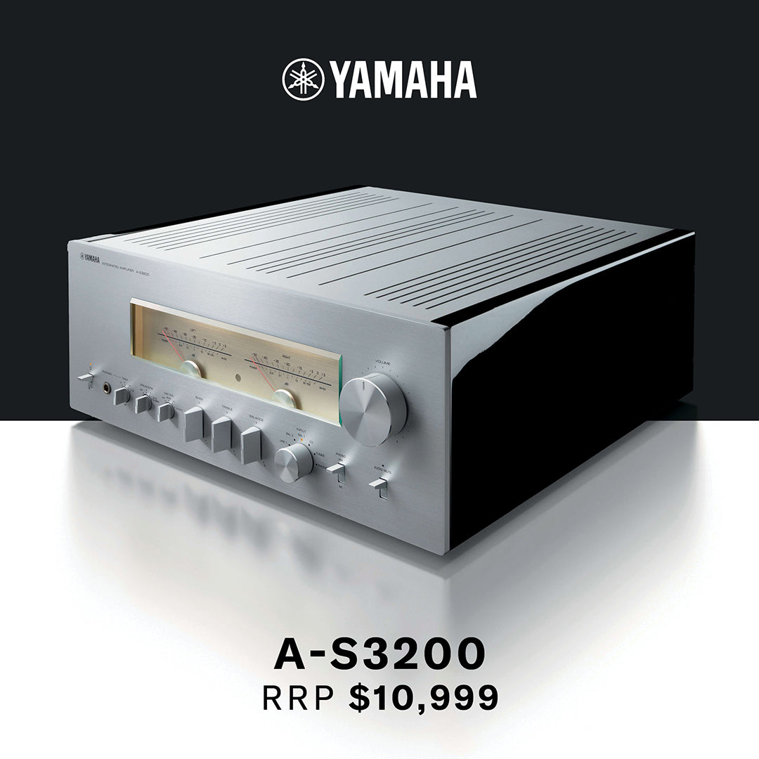 Yamaha A-S3200 Integrated Amplifier Silver - RRP $10,999