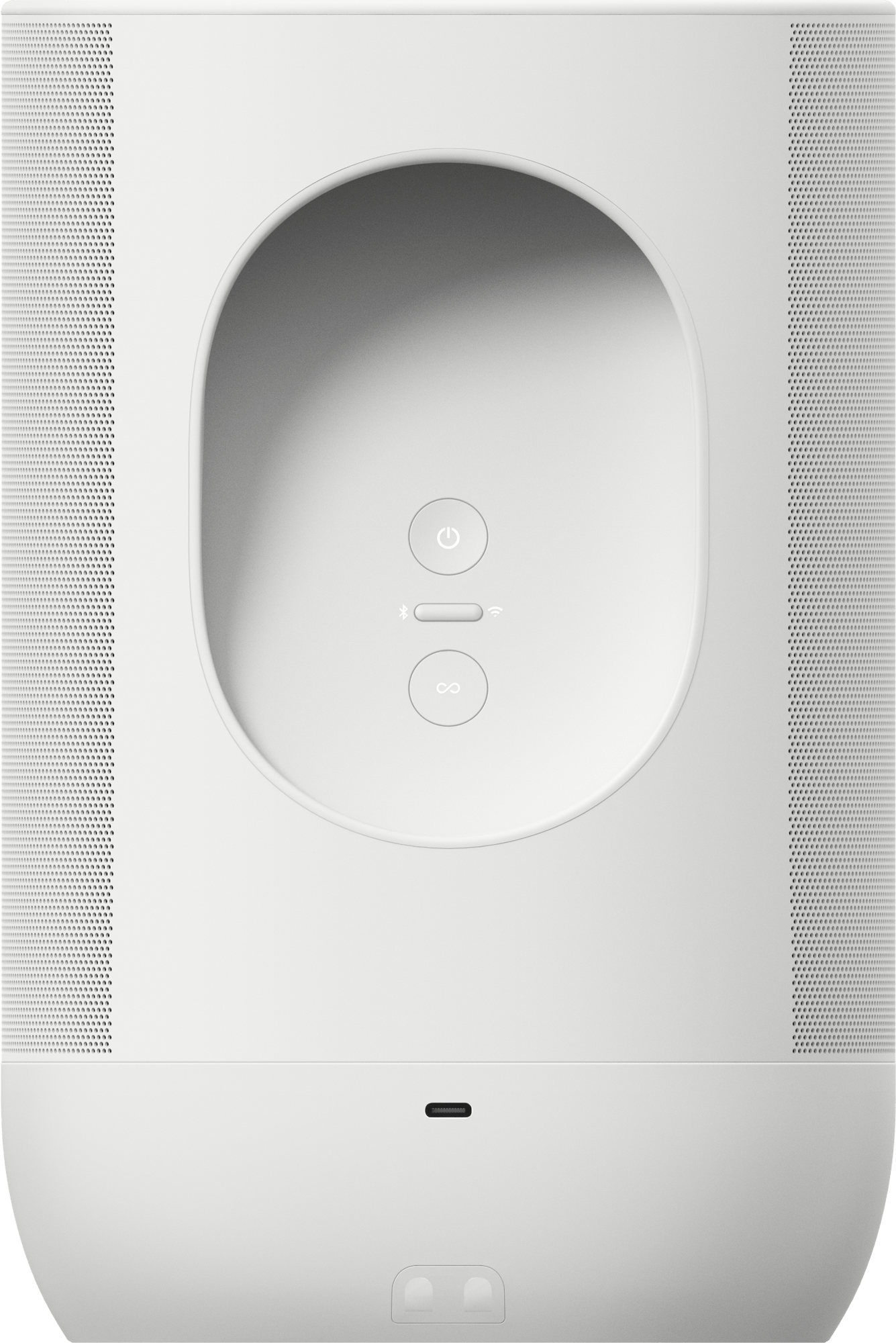Sonos Move 2 in Lunar White, back