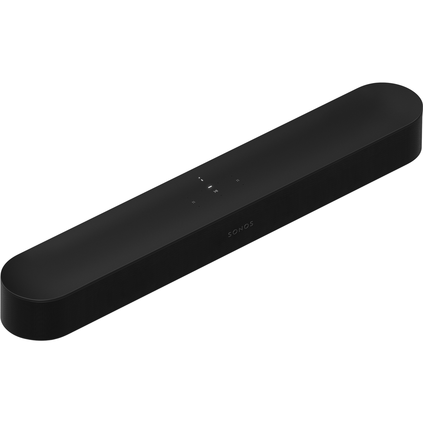 Sonos Beam in Black, angled view