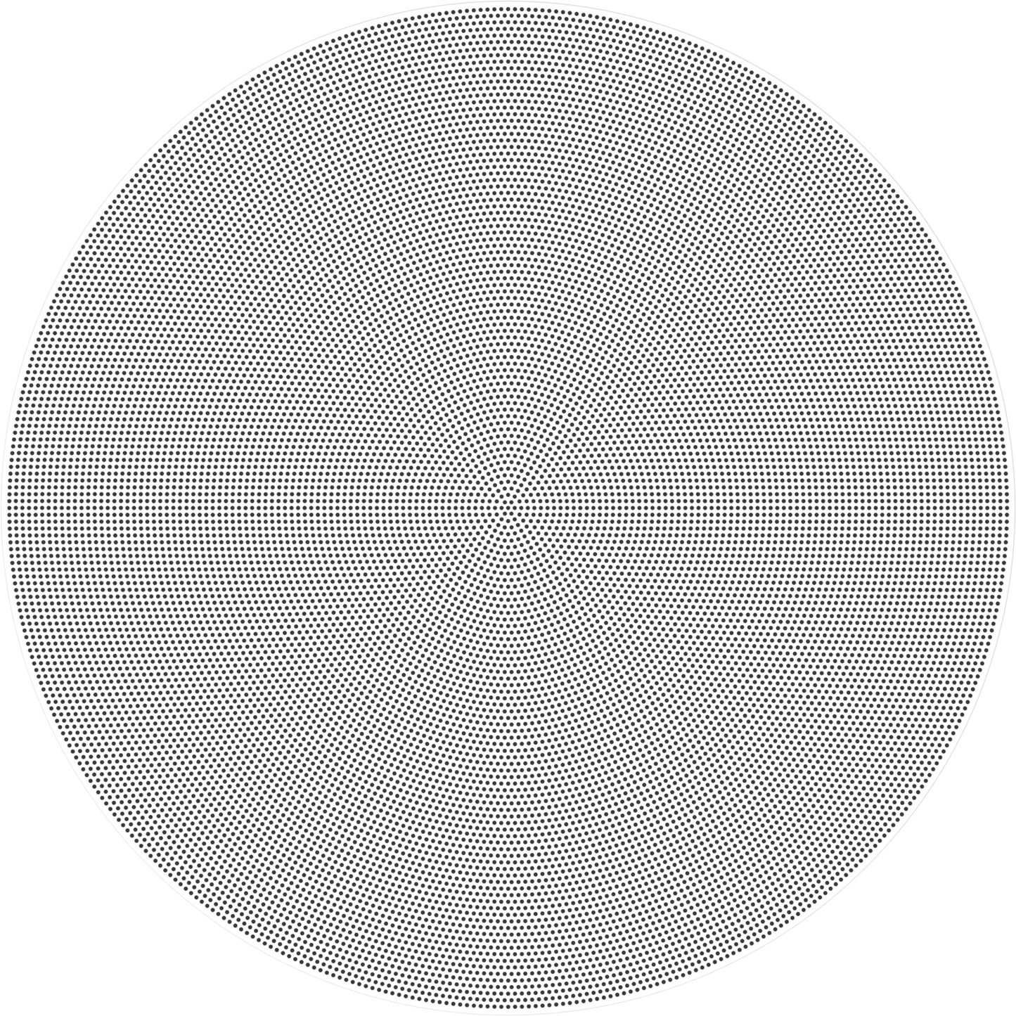 Sonos 8-inch In-Ceiling Speaker, round grille