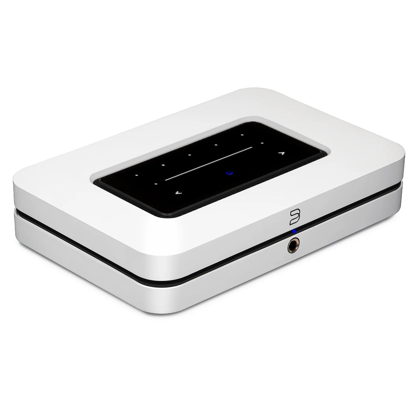 Bluesound Node N132 White angled