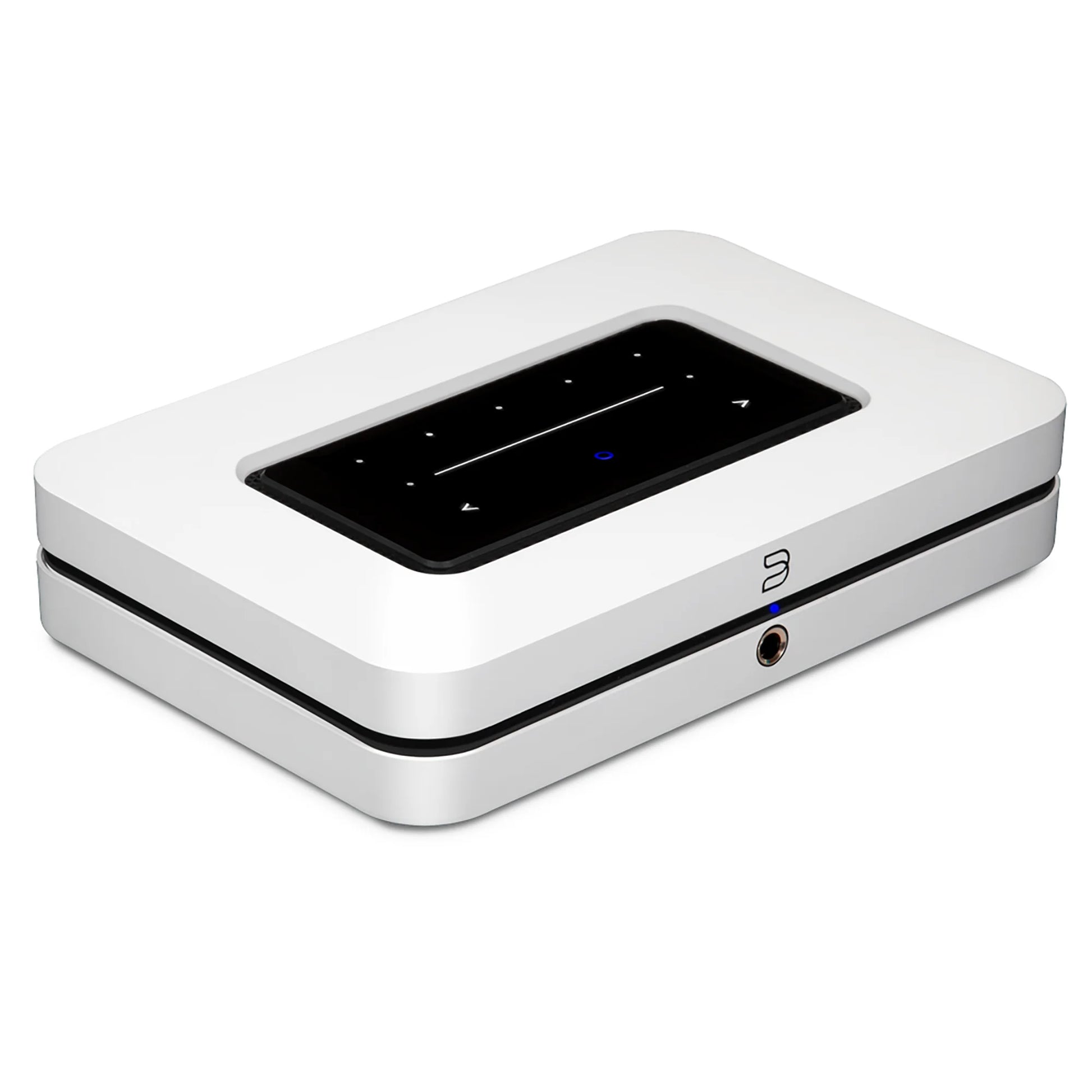 Bluesound Node N132 White angled