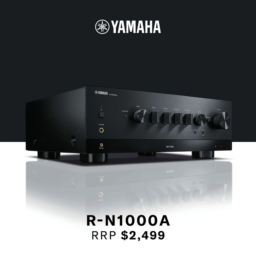 Yamaha R-N1000A Network Receiver Black - RRP $2,499